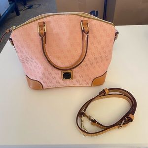 Dooney & Bourke Satchel Purse Bag pink
